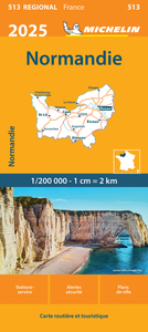 CARTE REGIONALE NORMANDIE 2025