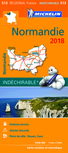 CARTE REGIONALE 513 NORMANDIE 2018