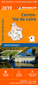 Carte Régionale Centre - Val de Loire 2019