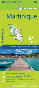 Carte Zoom Martinique