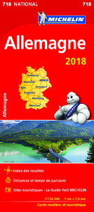 Carte Nationale Allemagne 2018