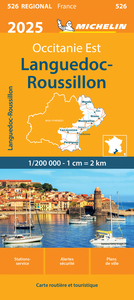 CARTE REGIONALE LANGUEDOC-ROUSSILLON 2025