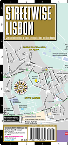 STREETWISE LISBON MAP