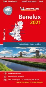 Carte Nationale Bénelux 2021 - Indéchirable / Benelux 2021 - Onverscheurbaar