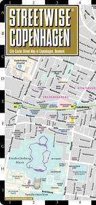 STREETWISE COPENHAGEN MAP