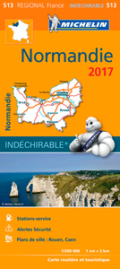 CARTE REGIONALE 513 NORMANDIE 2017