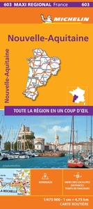 Carte Régionale Maxi - Nouvelle Aquitaine