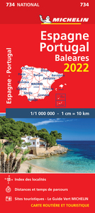 Carte Nationale Espagne, Portugal 2021