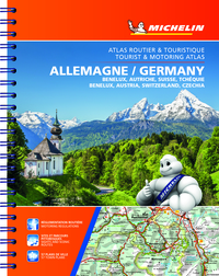 Atlas Germany, Benelux, Austria, Switzerland, Czecia (A4-Spirale)