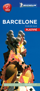 Plan Barcelone - Plan de ville plastifié