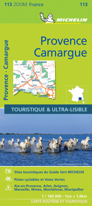 Carte Zoom Provence, Camargue