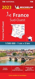 Carte Nationale France Sud-Ouest 2023