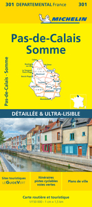 Carte Départementale Pas-de-Calais, Somme