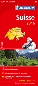 CARTE NATIONALE 729 SUISSE 2016