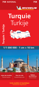 Carte Nationale Turquie / Turkije