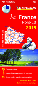 Carte Nationale France Nord-Est 2019