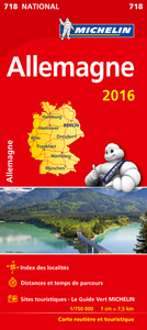 CARTE NATIONALE 718 ALLEMAGNE 2016