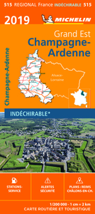 Carte Régionale Champagne-Ardenne 2019