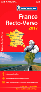 CARTE NATIONALE 722 FRANCE 2017 - RECTO-VERSO