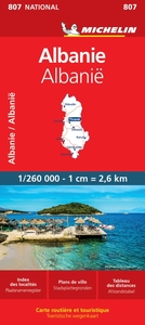 Carte Nationale Albanie