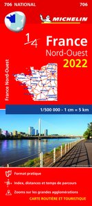 Carte Nationale France Nord-Ouest 2022