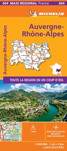 Carte Régionale Maxi - Auvergne-Rhône-Alpes