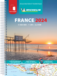 Atlas Routier France 2024 (Petit Format - Spiral)