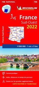 Carte Nationale France Sud-Ouest 2022