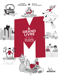 BEAUX LIVRES CULINAIRES - M, LE GRAND LIVRE DU GUIDE MICHELIN
