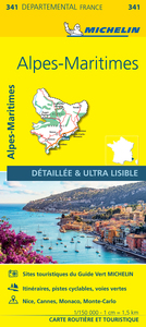 Carte Départementale Alpes-Maritimes