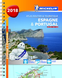 ESPAGNE & PORTUGAL 2018 - ATLAS ROUTIER ET TOURISTIQUE