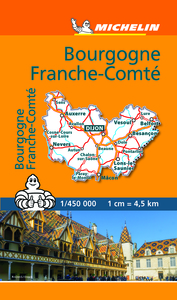 Carte MINI CR BOURGOGNE FRANCHE COMTE