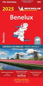 Carte Nationale Benelux 2025 - Indéchirable / Benelux 2025 - Onverscheurbaar