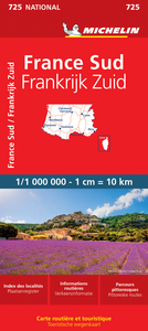 Carte Nationale France Sud / Frankrijk Zuid