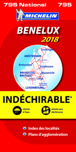 Carte Nationale Bénelux 2018 - Indéchirable / Benelux 2018 - Onverscheurbaar