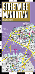 STREETWISE MANHATTAN MAP