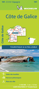 Carte Zoom Côte de Galice