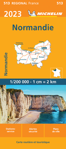 Carte Régionale Normandie 2023