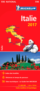 Carte Nationale Italie 2017