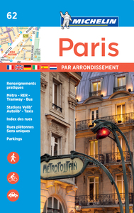 Plan Paris par arrondissement (Atlas - agrafé)