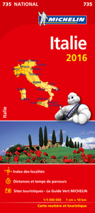 Carte Nationale Italie 2016