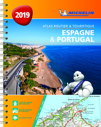 Atlas Espagne & Portugal 2019 - Atlas Routier et Touristique