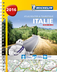 ITALIE 2016 - ATLAS ROUTIER ET TOURISTIQUE - A4 SPIRALE