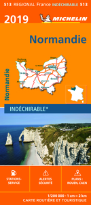 Carte Régionale Normandie 2019