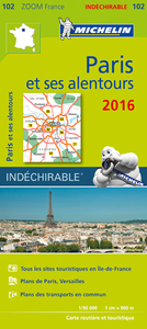 CARTE ZOOM PARIS ET SES ALENTOURS 2016