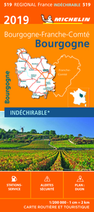 Carte Régionale Bourgogne 2019