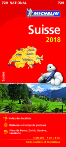 CARTE NATIONALE 729 SUISSE 2018