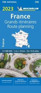 Carte Nationale France Grands Itinéraires 2023