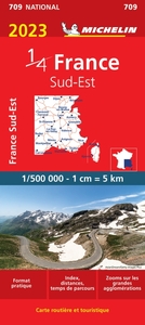 Carte Nationale France Sud-Est 2023