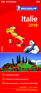 Carte Nationale Italie 2018